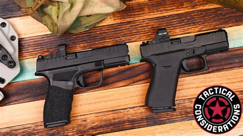 There are extended magazines that bring capacity to 15+1 for the Sig, but the Springfield’s magazines fit flush. . Glock 48 vs hellcat pro